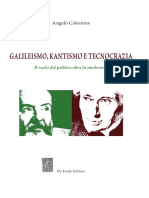 Galileismo Kantismo e Tecnocrazia. Il Ru PDF