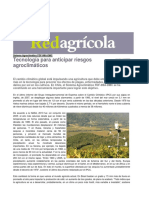 Tecnologia Para Anticipar Riesgos Agroclimaticos 14082012 PDF 125kb