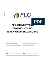 PTS Plataforma Elevadora Altura FLG