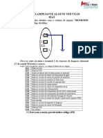 Código Lampejante Alguns Veículos