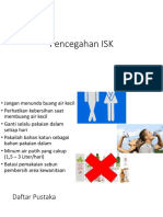 Pencegahan ISK 