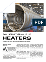 Evaluating Thermal Fluid Heaters