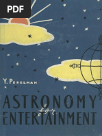 PERELMAN, Y. Astronomy For Entertainment PDF