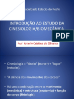 Introdução à cinesiologia e biomecânica