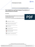 Collier - 2017 - The Institutional and Psychological Foundations Of