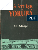 Asa Ati Ise Yoruba (Adeboye) PDF