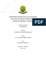 Universidad Técnica Estatal de Quevedo Facultad de Ciencias Empresariales Unidad de Admisión Y Registro