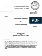 Mandel V Alberta (Chief Electoral Officer) 2019 ABQB 157