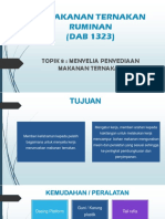 SLIDE 9.0 Mentadbir Kerja Rumusan Makanan Ternakan