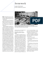 Concrete Construction Article PDF - Estimating Formwork PDF