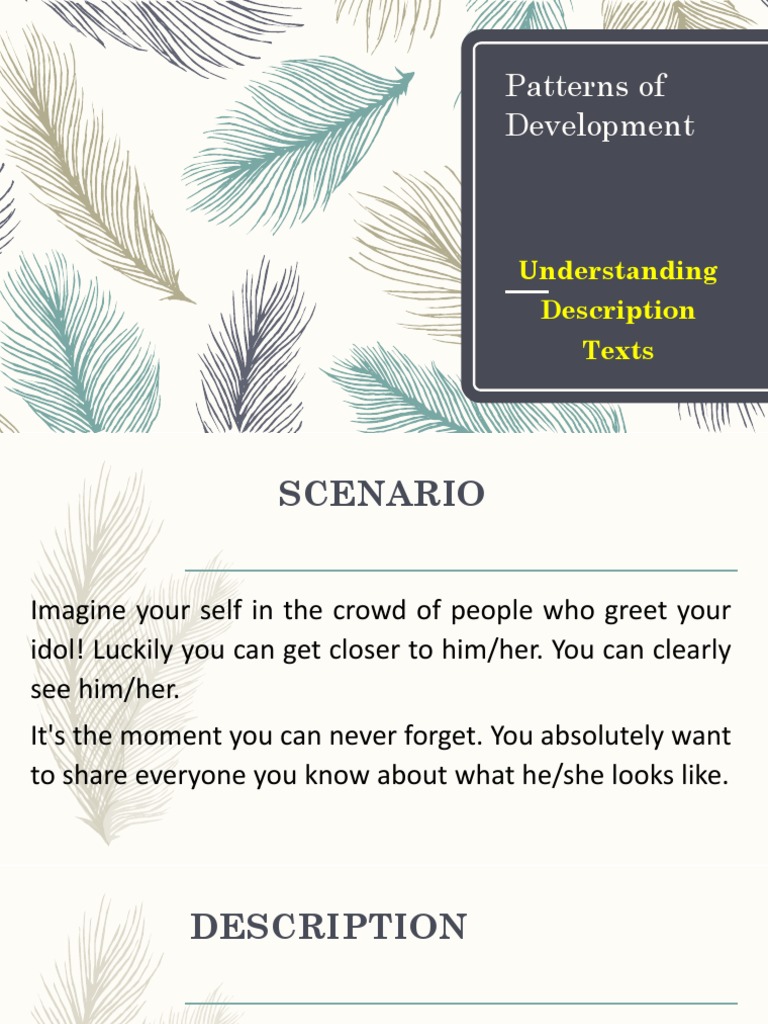 Understanding Descriptive Texts | PDF | Sky | Nature