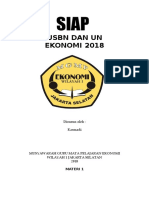 SIAP USBN DAN UN EKONOMI 2018 - Mgmpelonomijaksel