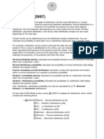 Common Distribution Functions