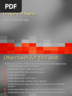 Oracle IO Topics