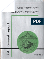 NYCTA 1954 Annual Report Extracts