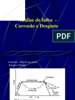 Análise de Falha por Corrosão e Desgaste em Metais