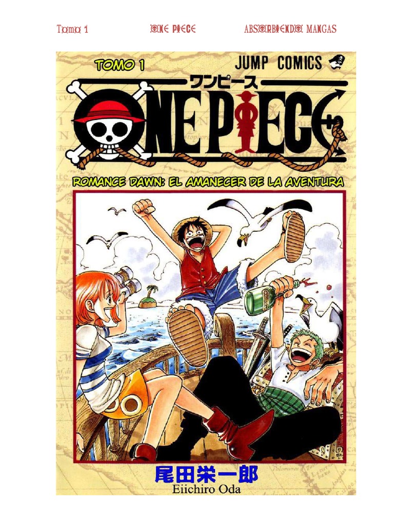 ONE PIECE Tomo 1 PDF PDF Serie anime Ocio