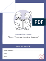 Fábula Ficha Del Docente PDF