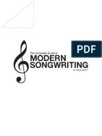 The Complete Guide To Modern Songwriting: Music Theory Through Songwriting - by Greg Daulton