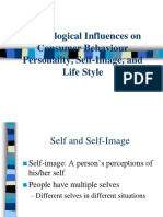 1 - Personality, Self-Image and Life Style