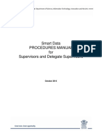 Smart Data Procedures Manual Supervisors PDF