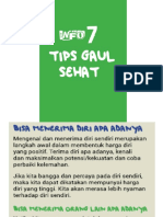 Tips Gaul Sehat