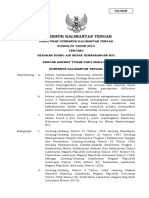 Peraturan Gubernur Kalimantan Tengah No 56 Tahun 2014