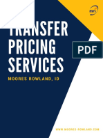 Transfer Pricing Services: Moores Rowland, Id