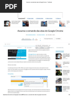 Assuma o Comando Das Abas Do Google Chrome - TecMundo