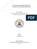 Gambaran Sosiodemografi Pasien Hipertensi Prolanis Di Puskesmas Kelurahan Setu Periode September-Oktober2018