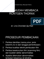 Cara Mudah Membaca Rontgen Thorax