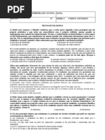 Filosofia 1 Ano Noturno 4 Bim Arlindo