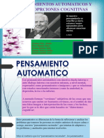 Distorsiones Cognitivas y Pensamientos Automaticos Pptx