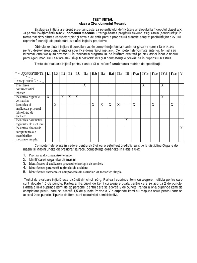 Test Initial Xi | PDF