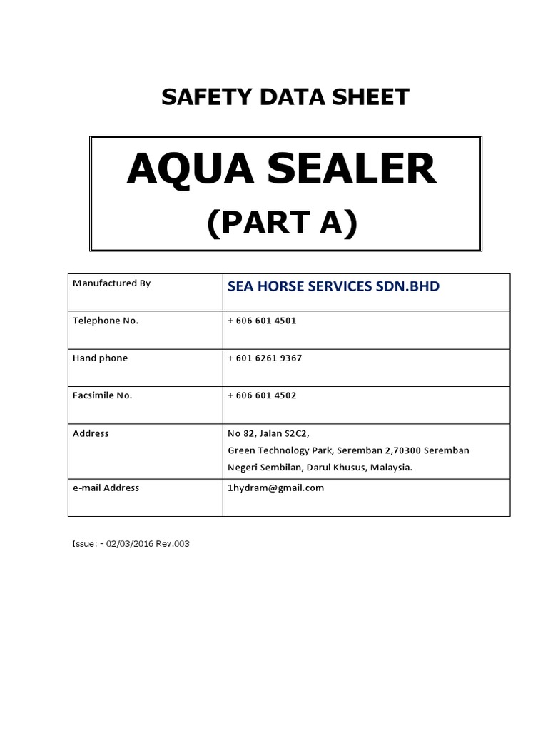 Epoxy resin safety data sheet pdf waste management carbon dioxide