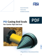 PSI Casing End Seals For Carrier Pipe End Seal