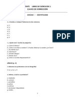 VENTE 1 Claves de Ejercicios PDF