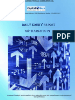 Daily Equity Reports 05 March 2019