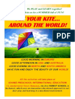 Fly Your Kite Around The World!: We PLAY and LEARN Together! Join Us For A SUMMER Full of FUN!