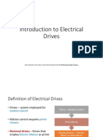 MODULE 1 - Introduction To Electrical Drives