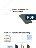 Top-Down Modeling in SolidWorks