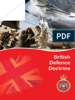15 BRITISH DEFENCE DOCTRINE, Joint Doctrine Publication 0-01 (JDP 0-01) (3rd Edition)