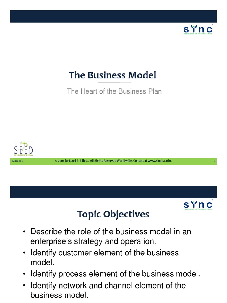 The Business Model The Business Model | PDF | Business Model | Business
