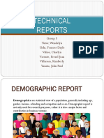 Technical Reports. Addtl Examples