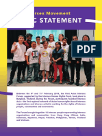 Intersex Asia Statement 2018 English