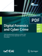 Digital Forensics and Cyber Crime 10th International EAI Conference, ICDF2C 2018 PDF