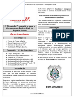 2º Simulado - PCES - Investigador