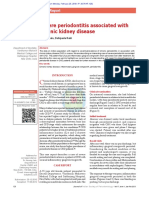 Severe Periodontitis Associated With Chronic Kidney Disease: Case Report