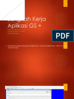 Langkah Kerja Aplikasi GS +