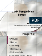 Teknik Pengambilan Sampel-1